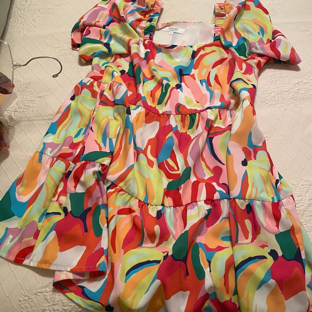 Crosby Multi-color swing dress